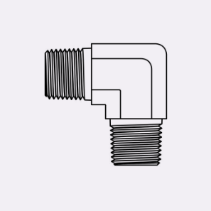 5500-08-04, MP-MP90, Pipe Elbow 90°