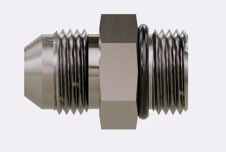 6400-32-32, MJ-MB, JIC to O Ring — B&K Hydraulics